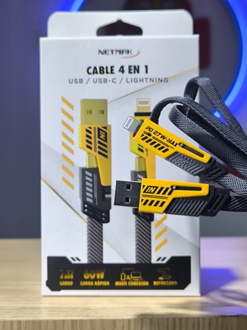Cable Netmak 4 en 1